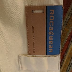 RocaWear White Linen Pants